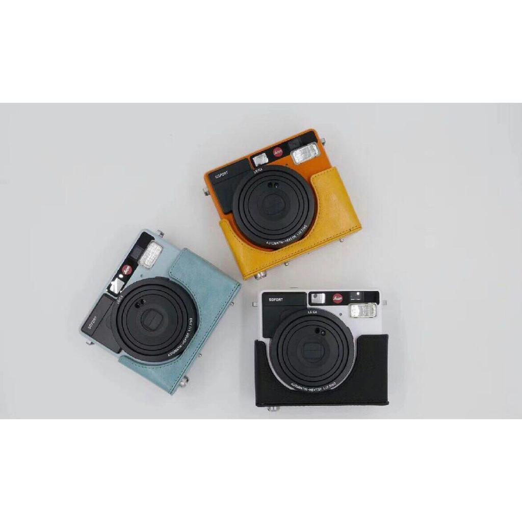 Leica/leica SOFORT กระเป๋ากล้องโพลารอยด์ซองหนัง Sofort กระเป๋ากล้องเฉพาะซองหนังป้องกันจัดส่งฟรี