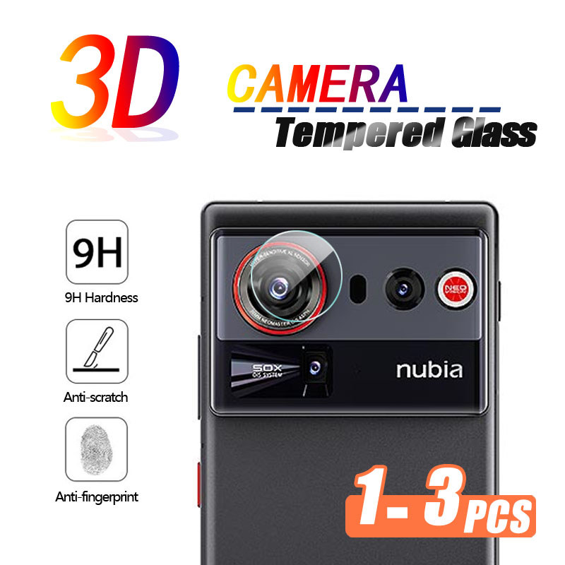 1-3 PCS 3D 9H ฟิล์มแก้วสําหรับกล้อง ZTE Nubia Z80 Ultra Z70 Z70S Z60 Z50 Z40 Ultra Air Z50S Z40S Z40