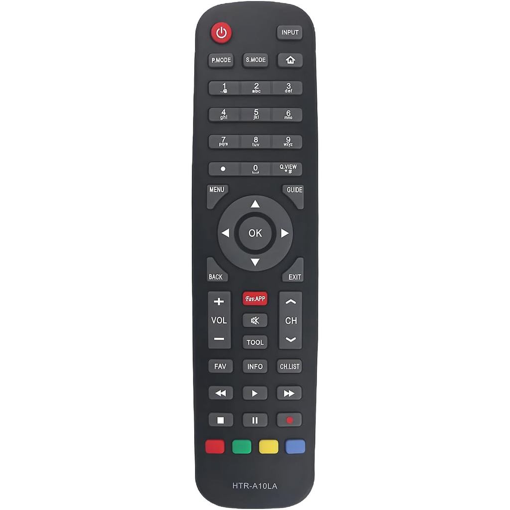 HTR-A10LA เปลี่ยนรีโมทสําหรับ Haier TV LE43K6500DA LE50K6000D LE50K6500DUA LE55Q6500DUA LE58K6500DUA