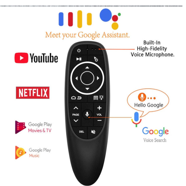 Air Mouse G10S Pro ควบคุม TV/กล่องด้วยเสียง | ใช้เป็นเมาส์อากาศได้ ออกใบกำกับภาษีได้ ของแท้ เก็บเงินปลายทาง