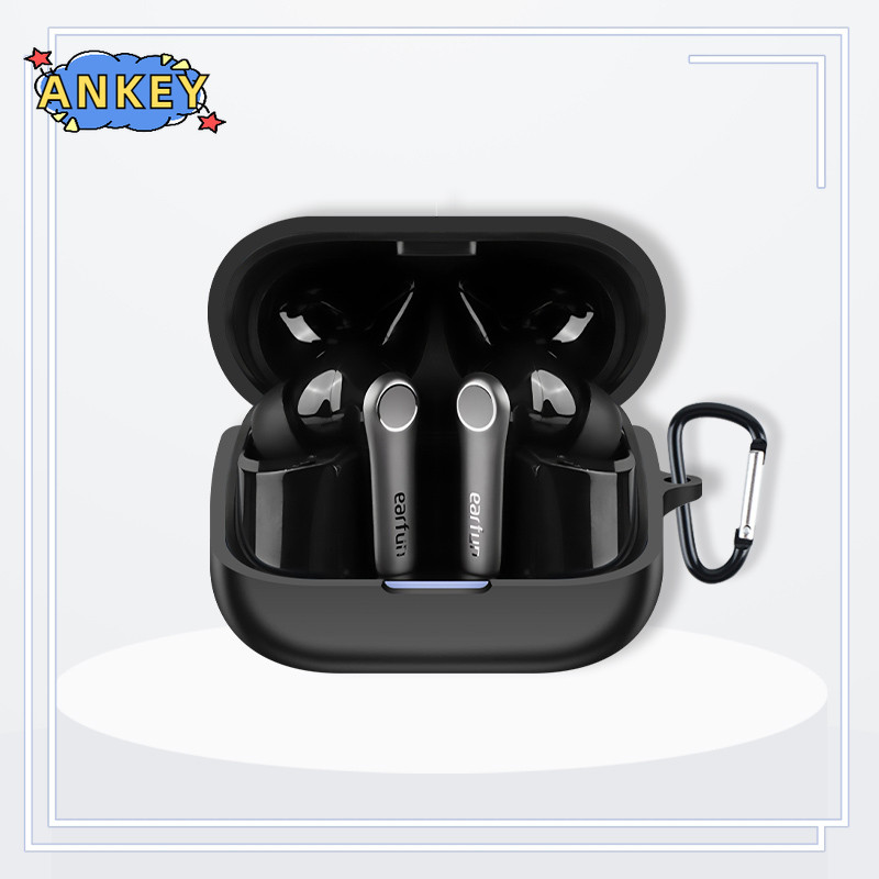 for EarFun Air Pro 4+ Protective Case Nylon Lanyard Soft Cover EarFun Air Pro 4 Plus Shells Washable Housing Anti Dust Sleeve Hand Rope Strap Accessories ราคา ถูกที่สุด ดีลบีเคเค แกลเลอรีภาพที่ 9