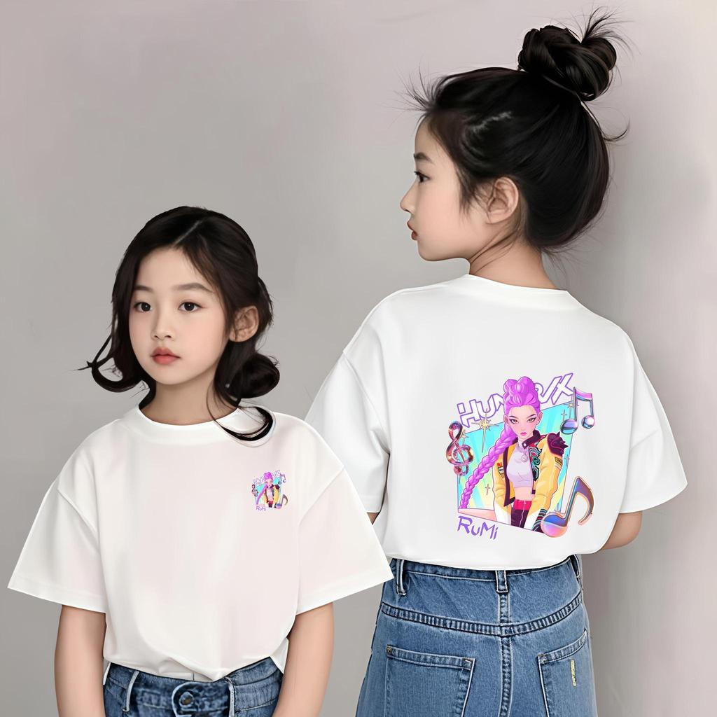 PINKเสื้อยืดเด็กแขนสั้น ลายสุดฮิตsoda pop  นุ่มใส่สบาย คอกลม เด็กผู้หญิง เด็กผู้ชายใส่ได้