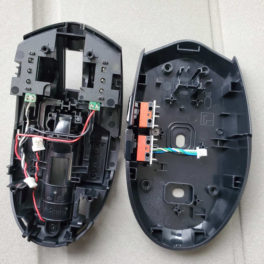 อุปกรณ์เสริมเปลือกเมาส์ไร้สาย Logitech g304 ของแท้ของ Logitech พร้อม Micro-Motion