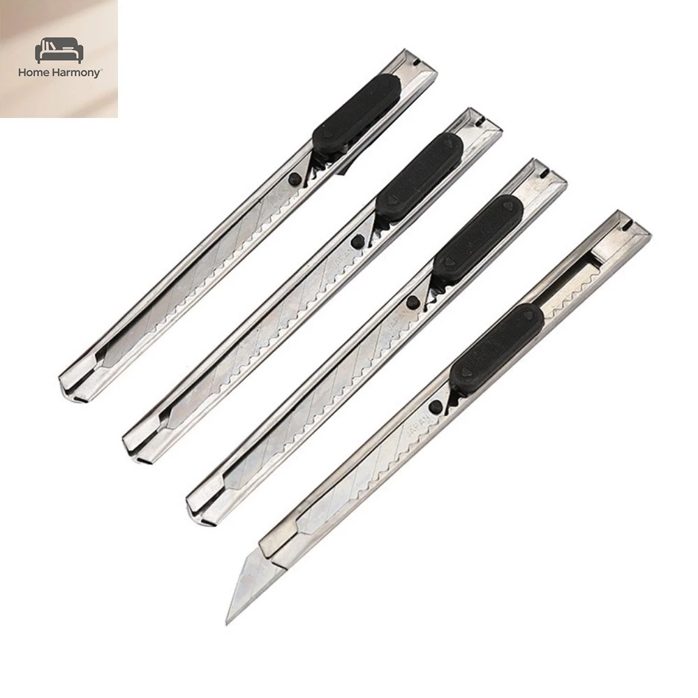 S00103 มีดคัตเตอร์ มีดคัตเตอร์ สแตนเลส มีดคัตเตอร์ โลหะ ตัดกระดาษ งานฝีมือ