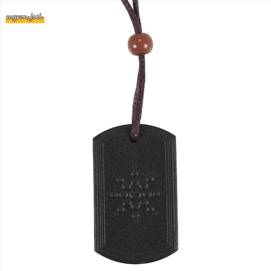 Volcanic Rocks จี้สร้อยคอ Anti EMF จี้ป้องกันรังสี Scalar Quantum Bio วิทยาศาสตร์ไอออนลบ