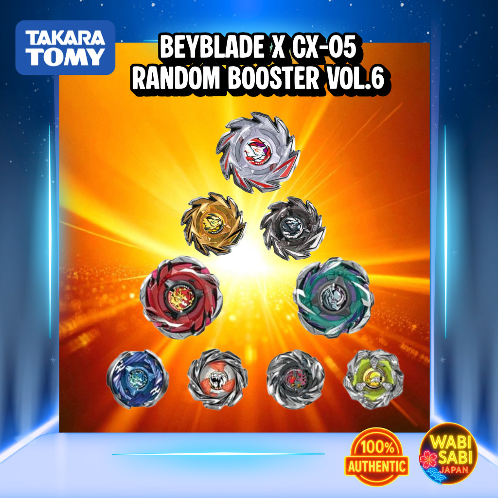 BEYBLADE X Random Booster Series CX-05 & CX-06 Takara Tomy
