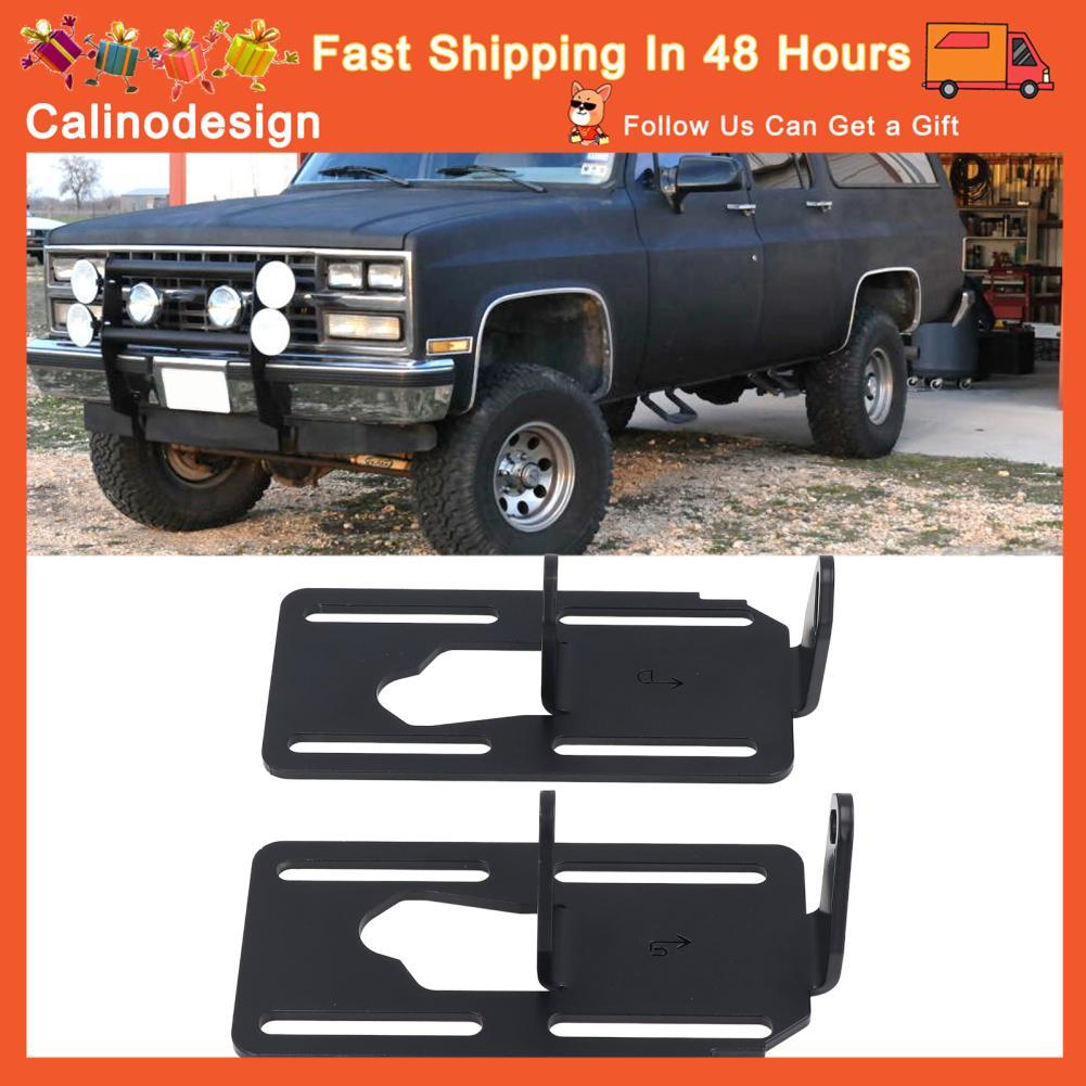 calinodesign SBC Engine Swap Mount Bracket แผ่นแปลงแบบปรับได้สำหรับเหล็ก LS K5