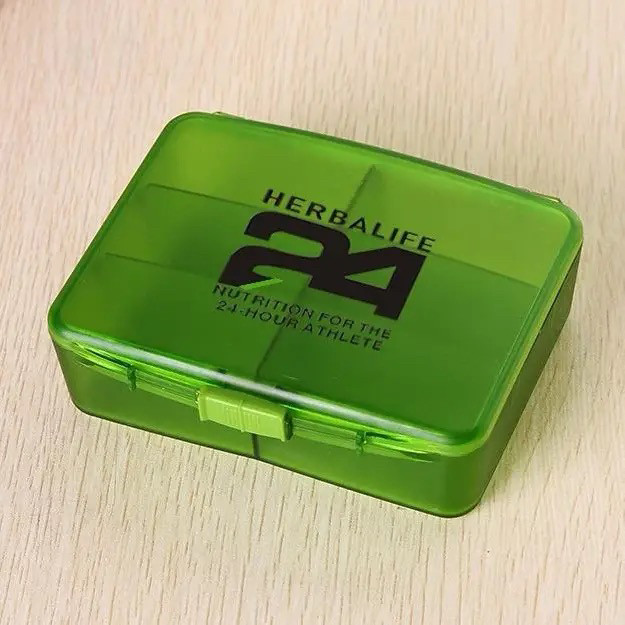 ตลับยา กล่องใส่ยา Combolai Tablet Box Pill Box Portable Mini Small Pill Box Pill Sub-Packing Box กล่