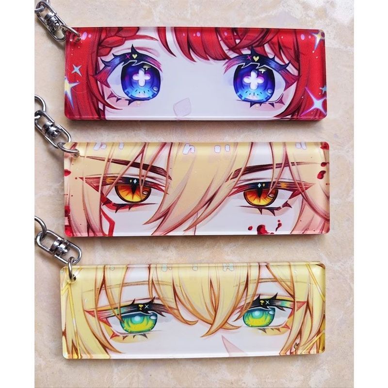 Honkai: Star Rail/รถไฟดาวสไตล์ใหม่ Mydeimos/Tribios/Aglaea/Aglaea High-Appearance Acrylic Glasses Ba