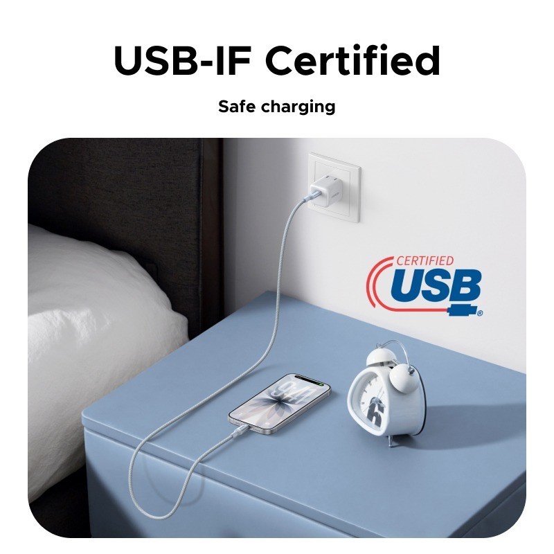 UGREEN สายชาร์จ PD240W สาย USBC to C  ชิป E-Marker ถ่ายโอนข้อมูล 480Mbps สําหรับ iPhone 17 รุ่น L534 - รูปที่ 3