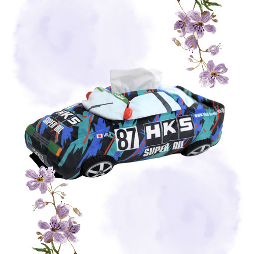 [ส่งตรงจากประเทศญี่ปุ่น]HKS ของที่ระลึก ที่ใส่ทิชชู่ OILCOLOR RACING CAR 51007-AK596