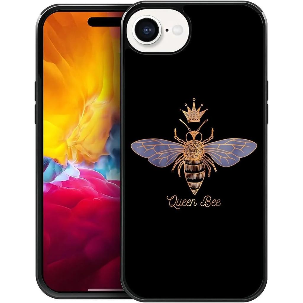 เข้ากันได้กับเคส iPhone 16e,การออกแบบรูปแบบ Hard PC ฝาหลังลื่น Shock Absorption Soft TPU เคสป้องกันส