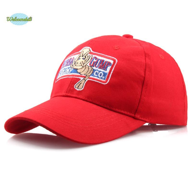 [WLB-t] 1994 Bubba Gump กุ้ง CO. Forrest เบสบอลหมวก Snapback หมวกคอสเพลย์ผู้ชายผู้หญิงใหม่