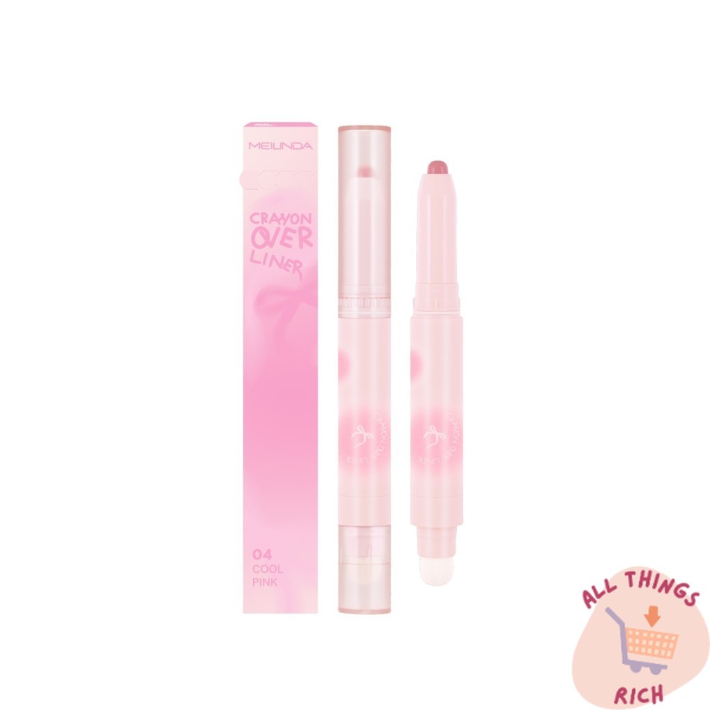 MEILINDA Crayon Over Liner เมลินดา ลิปไลน์เนอร์ เนื้อนุ่ม เขียนง่าย สีสวย ลิป เขียนขอบปาก 1 แท่ง