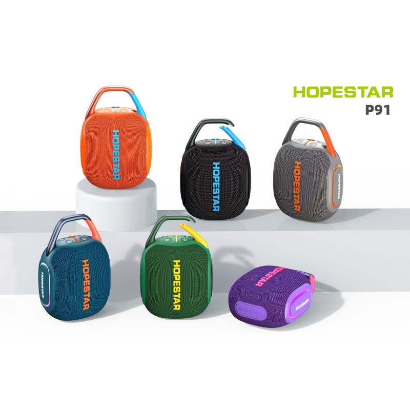Hopestar รุ่น P91 ลำโพงบลูทูธ ลำโพงกันน้ำ ลำโพง 15 w รุ่นใหม่ของแท้ 100%