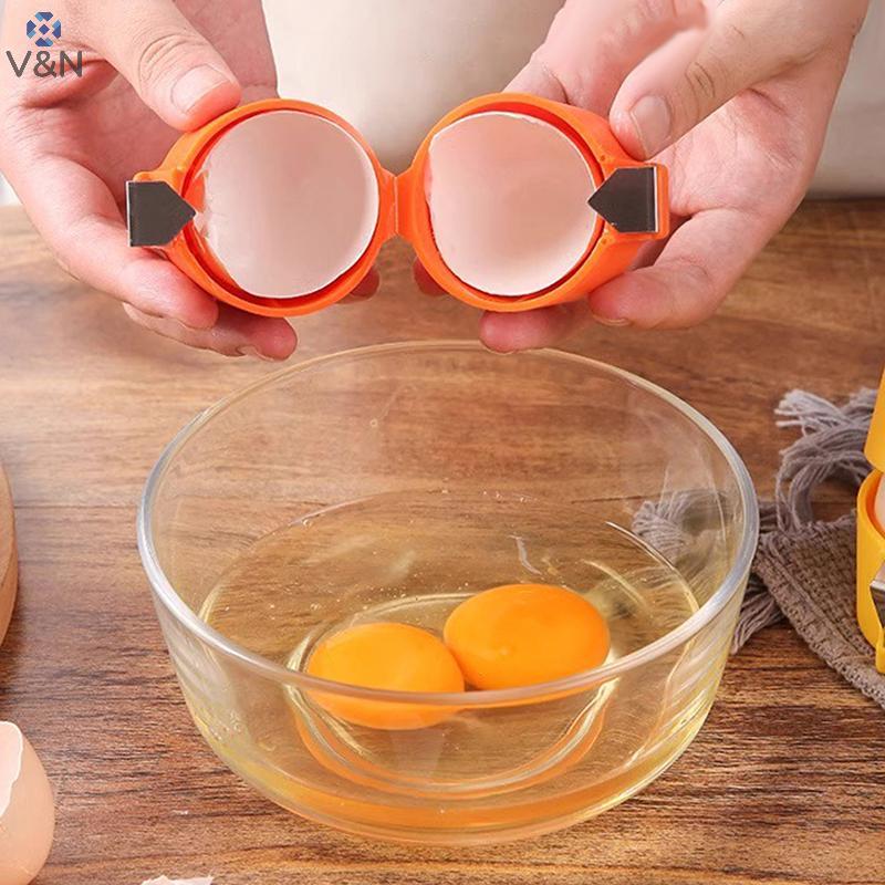 (V&N) Eggshell Separator Handheld Eggshell Opener ไข่ในครัวเรือนแบบพกพาไข่ Cracking เครื่องมือสําหรั