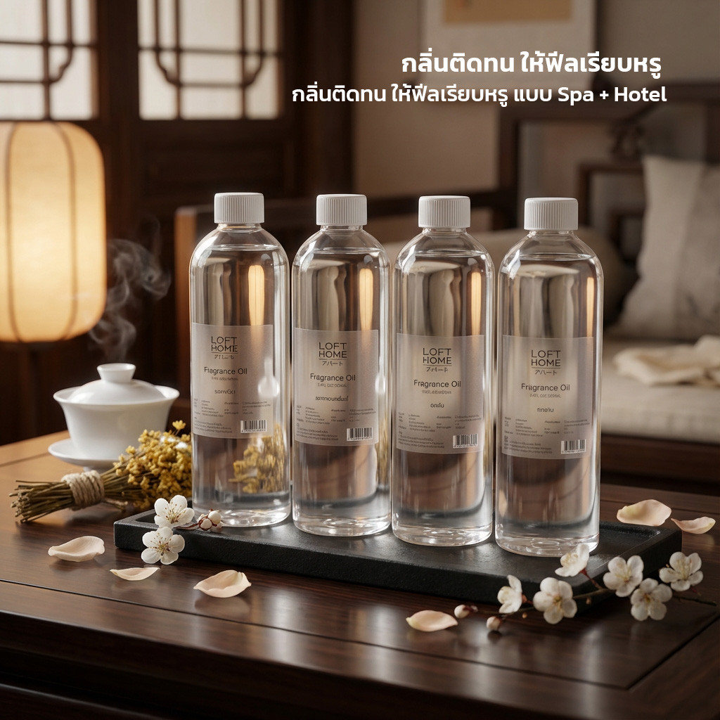 LOFTHOME น้ำมันหอมระเหยรีฟีล ความจุ 300ml ช่วยปรับอากาศภายในบ้าน ห้องนอน ห้องนั่งเล่น ห้องทำงาน - รูปที่ 5