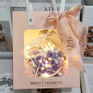 ชุดดาวกระดาษพับโอริกามิ DIY สีการ์ตูนดาวแห่งความปรารถนา โอริกามิทำมือ