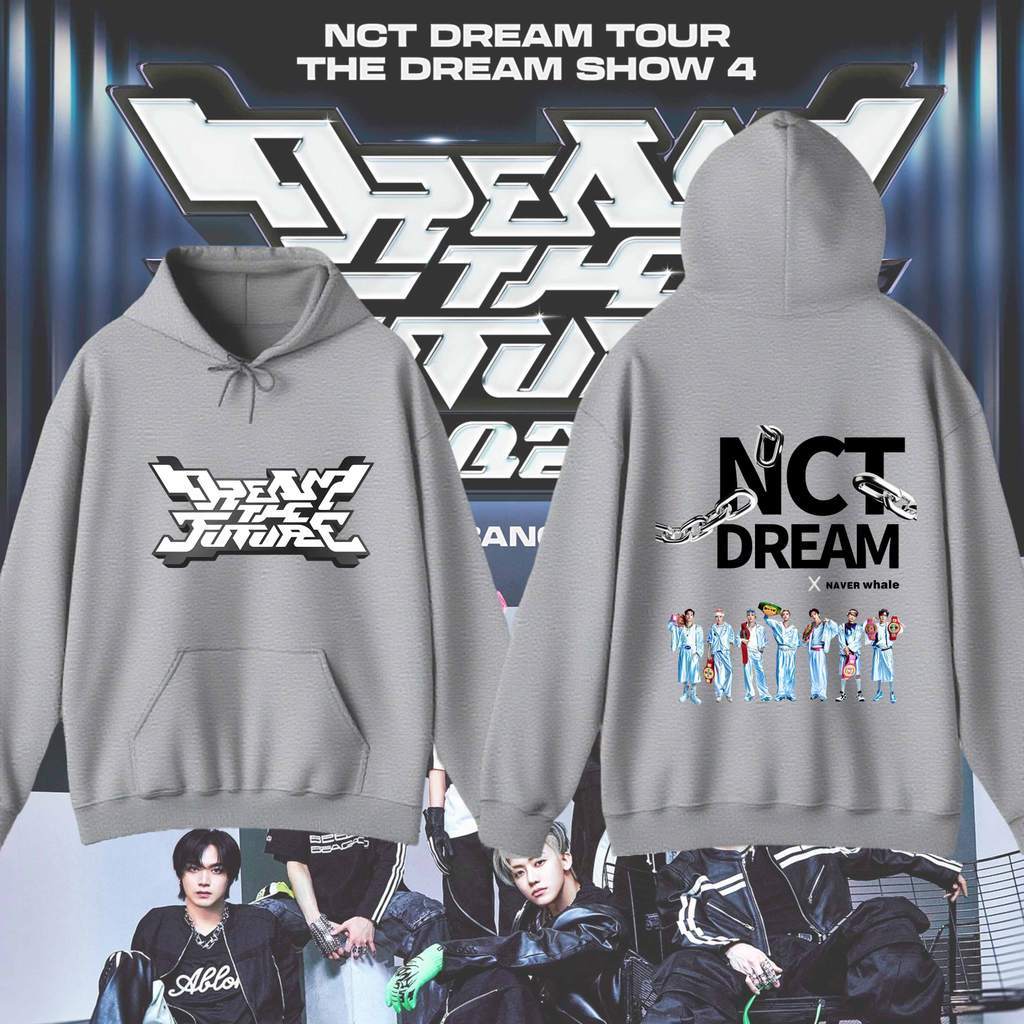 [THE DREAM SHOW 4: Dream The Future] Hoodie | 2025 NCT DREAM Tour Merch เสื้อฮู้ดแฟนๆห้ามพลาด