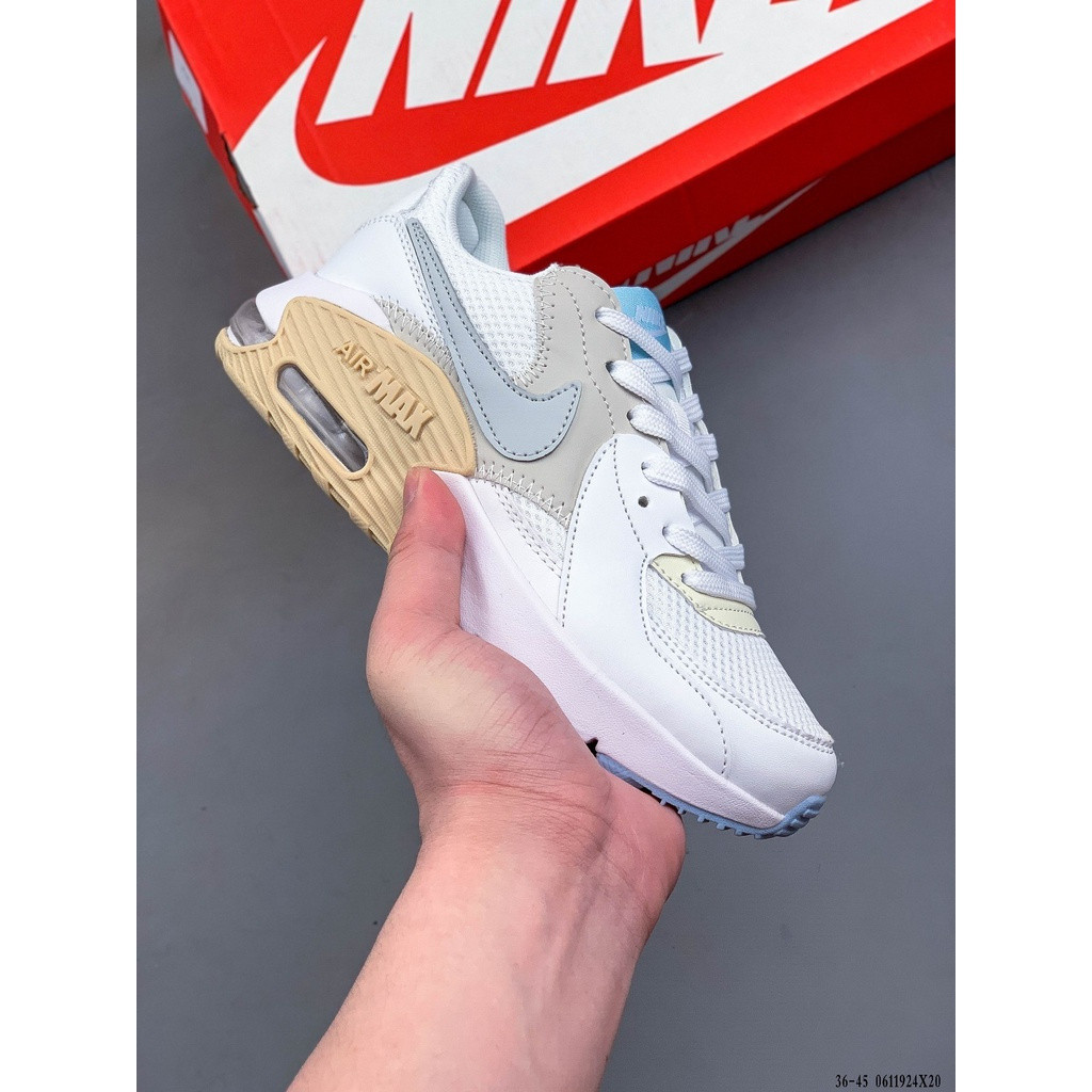 NK air excee Max 90 รองเท้าออกกําลังกายรองเท้าบุนวมบุคลิกภาพไซส์ 36-45