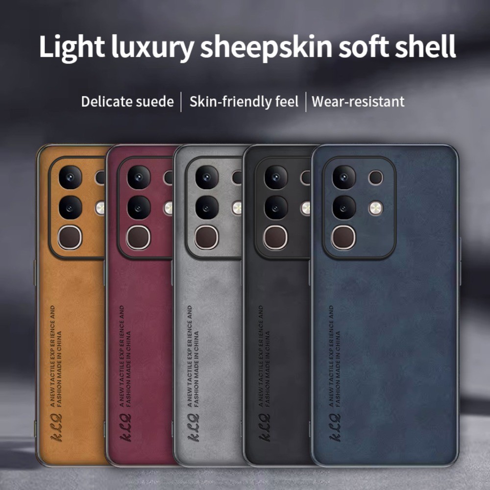 หรูหราหนังแกะหนังสําหรับVivo Y29 4G Y39 5Gนุ่มกันกระแทกปกหลังสําหรับVivo T4X Y17S