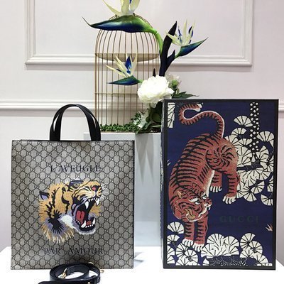 Super Shopping Bag ผลิตตามความต้องการของลูกค้า กระเป๋าหนังเทียมคุณภาพสูงแบบ GG อันนุ่มนวล ผลิตอย่างป