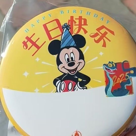 สินค้าใหม่พร้อมสต็อก Shanghai Disney 25th Birthday Badge 20251124
