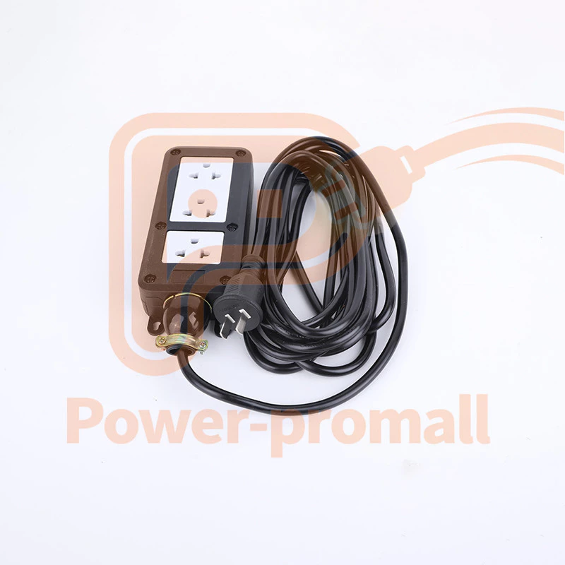 ปลั๊กพ่วง ปลั๊กไฟสนาม VCT 2x2.5 ปลั๊กไฟสนาม บล็อกยาง 5/10/20/30เมตร เต้ารับมีกราวด์ รองรับไฟสูงสุด 2500W thumbnail 4