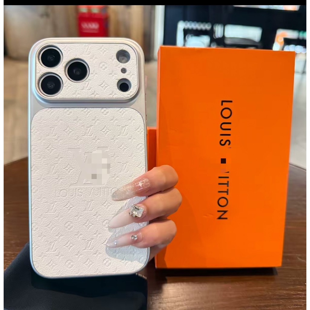 สําหรับ iPhone 16 16 Pro 16 Pro Max 15 14 13 Pro Max หนังนูนคุณภาพสูงมีสไตล์ เคสโทรศัพท์