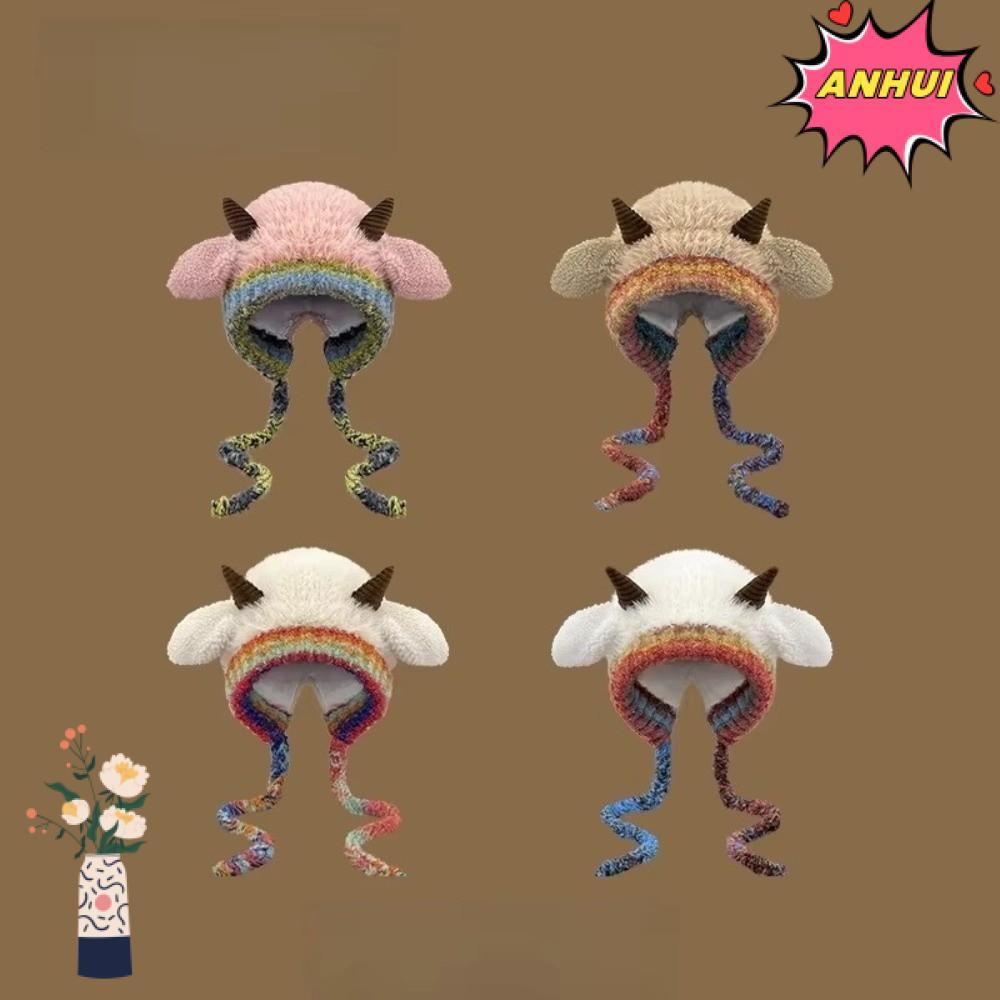 หมวกbeanie ANHUI หนากำลังดี คลุมหูให้อบอุ่น