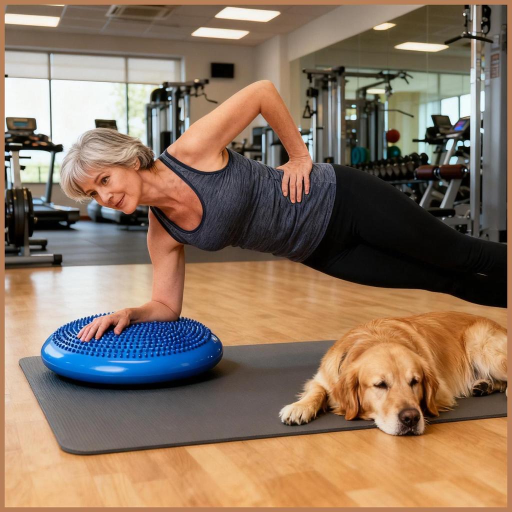 Wobble Cushion Core Stability Trainer Balance แผ่นดิสก์สําหรับทางกายภาพสําหรับเด็กในร่ม Office Gym โ