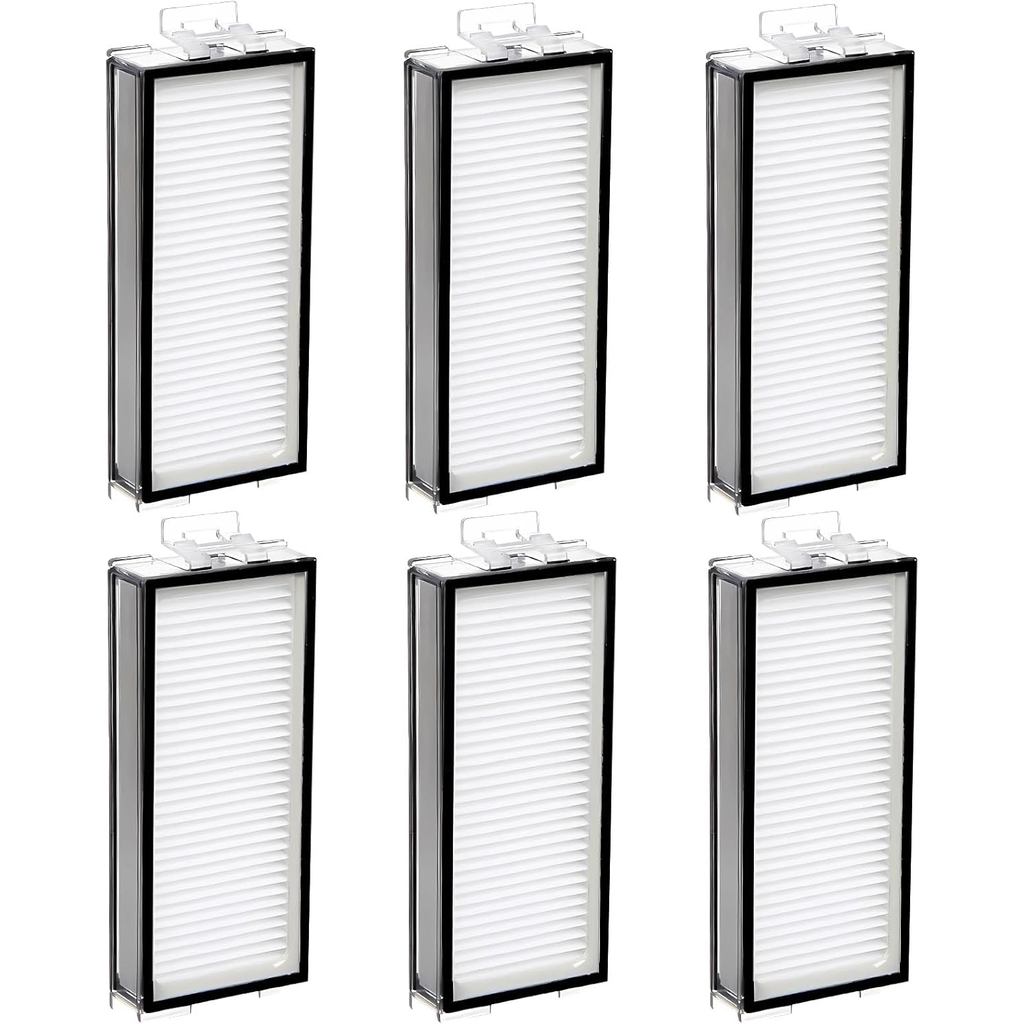 6 Pack Washable HEPA Filter Compatible with Roborock Q7 Max, Q7 Max+, Q8 Max, Q8 Max+, Q5 Pro, Q5 Pr