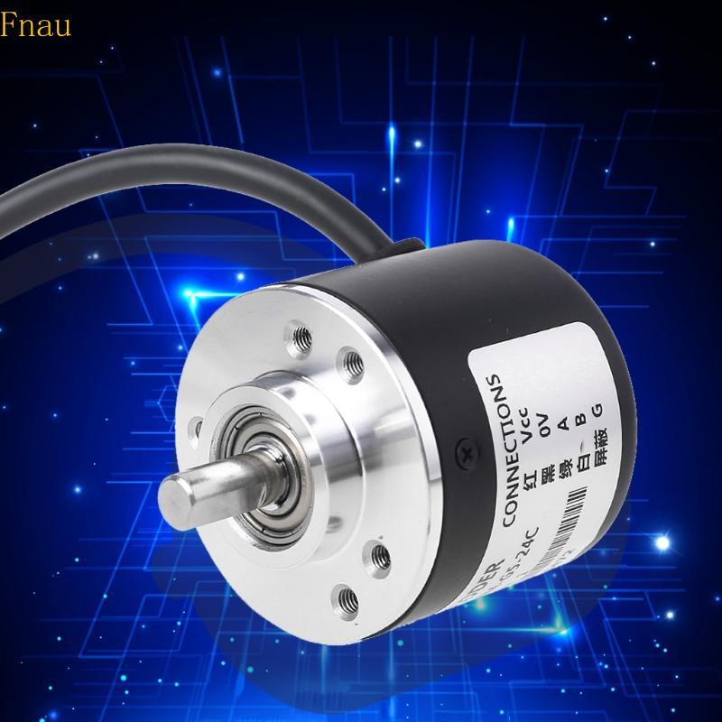 Fnau 360P R Incremental Rotary Encoder AB เฟส Encoder 6 มม.เพลาสําหรับ W ข้อต่อใหม่