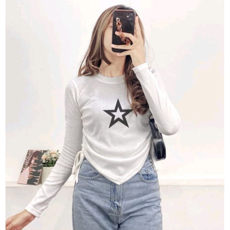 JF003-Longsleeves Star Soft Rib Star (LD 88, P 52)