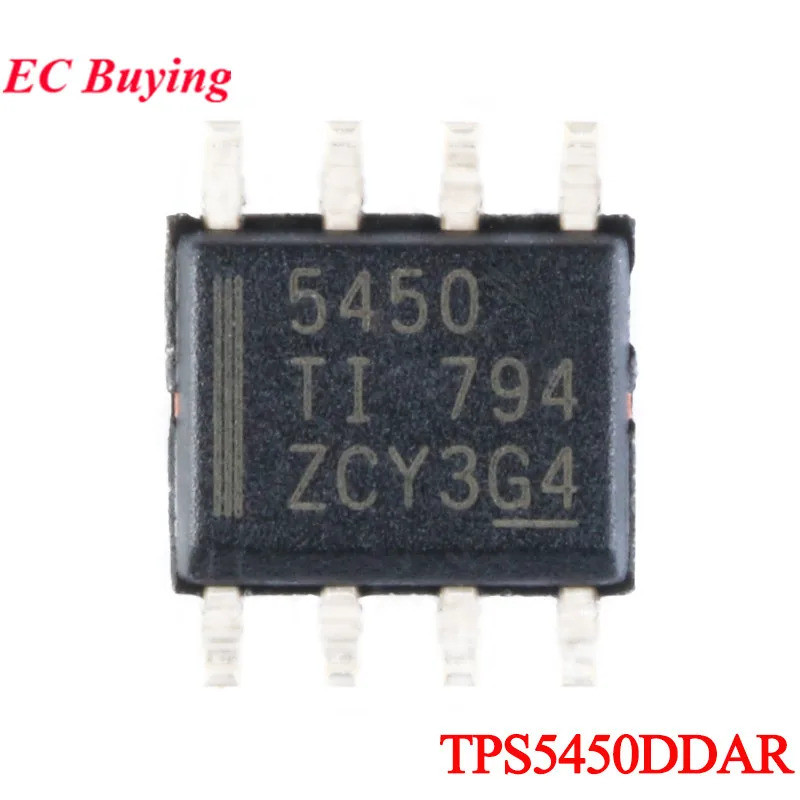 10 ชิ้น/1 ชิ้น TPS5450DDAR TPS5450 PS5450DDA 5450 SOIC-8 Step-Down Converter DC-DC ชิป IC