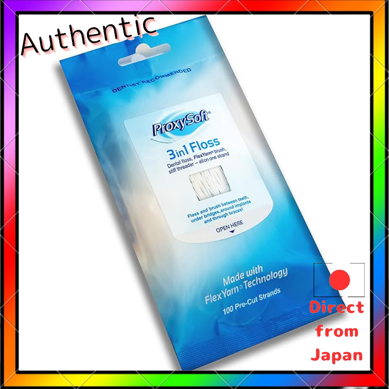 Proxy Soft (Sorton) 3-in-1 Floss with Threading Tool - 100 Count