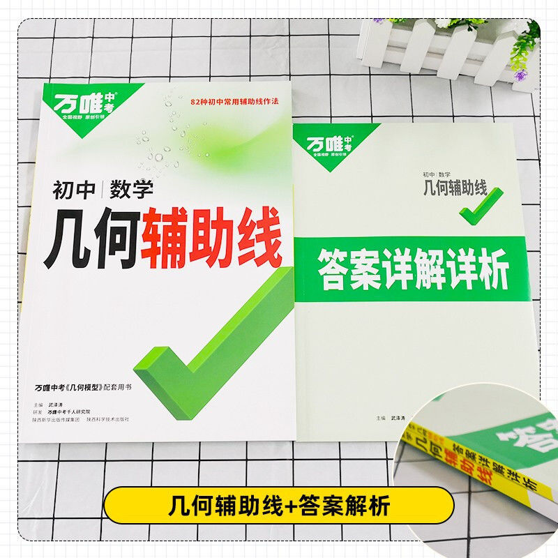 2023 Edition Wanwei High School Entrance Examination Geometric Model Geometric Auxiliary Line 789th 