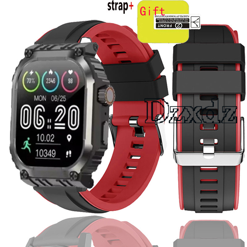 AXON G-Connect สายซิลิโคนสร้อยข้อมือสําหรับ AXON G-Connect สายนาฬิกาสมาร์ทวอท์ชสายรัดข้อมือสร้อยข้อม