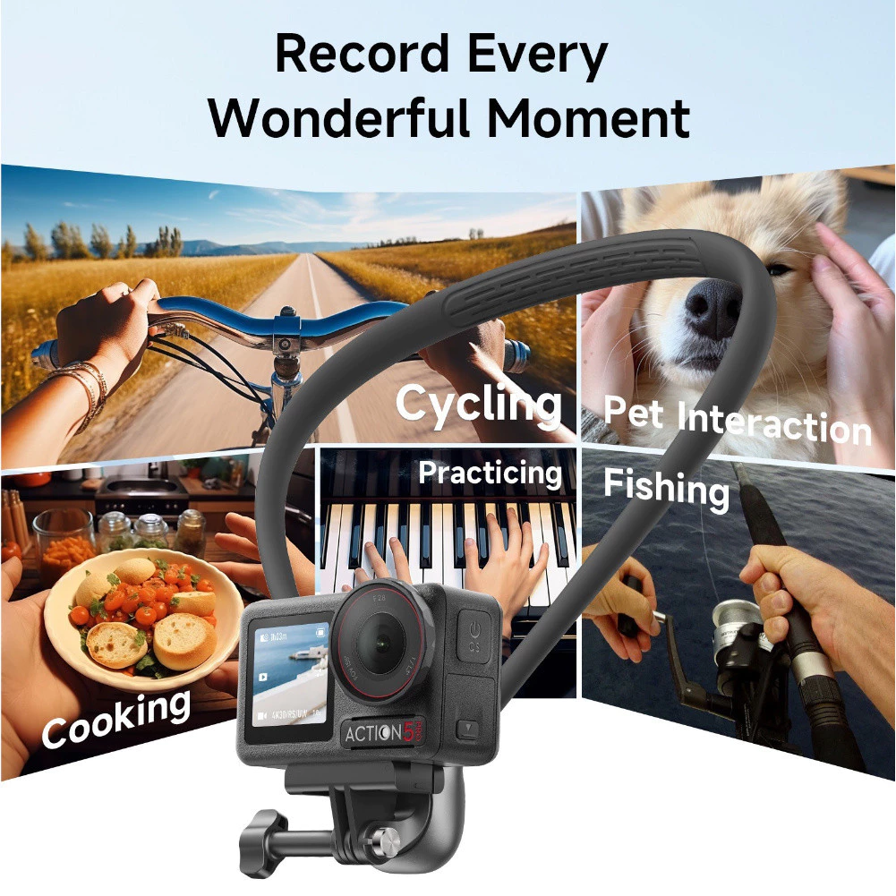 INOVAGEN Magnetic Neck Mount สําหรับสมาร์ทโฟน GoPro DJI Insta360 thumbnail 9
