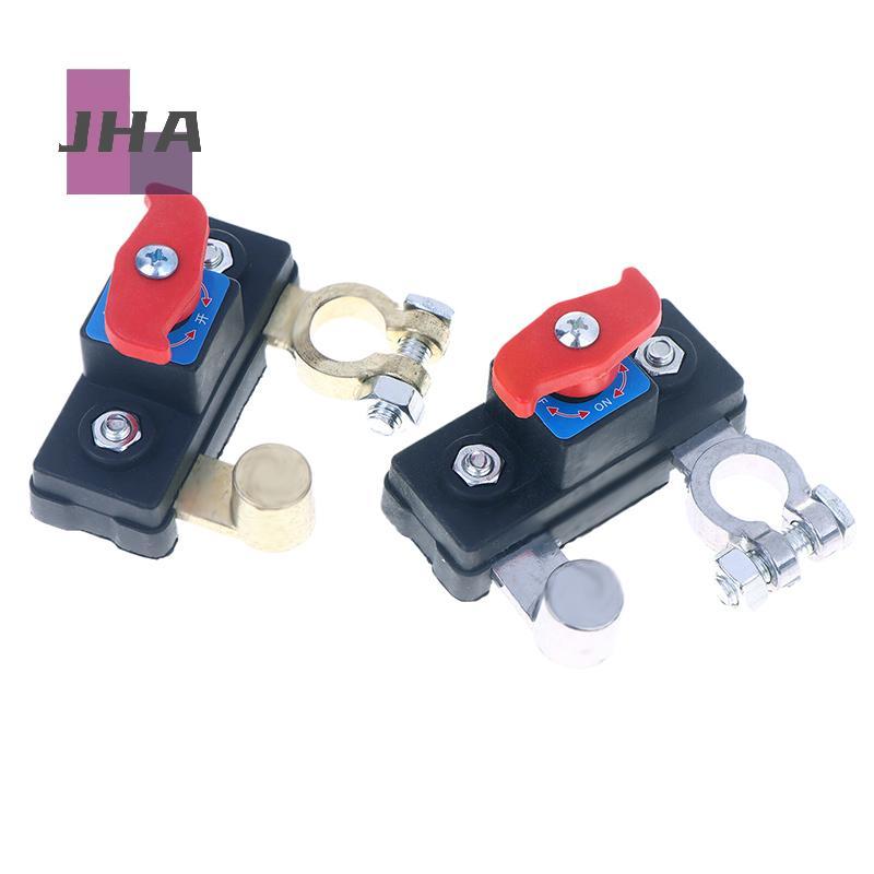 [JHA] 1 PC Universal Negative Terminal Cut Off Kill Switches 12V/24V Disconnect Isolator Power สําหร
