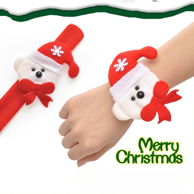 【ส่งไวจากไทย】MSD สายรัดข้อมือคริสต์มาสสร้อยข้อมือของขวัญคริสต์มาสสําหรับเด็กสร้อยข้อมือคริสต์มาสซานตาคลอสคริสต์มาส