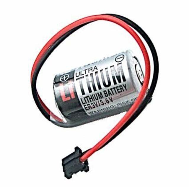 Newแท้ แบตเตอรี่ ER3V 3.6V 1/2AA พร้อมปลั๊ก ส่งทุกวัน จาก กทม