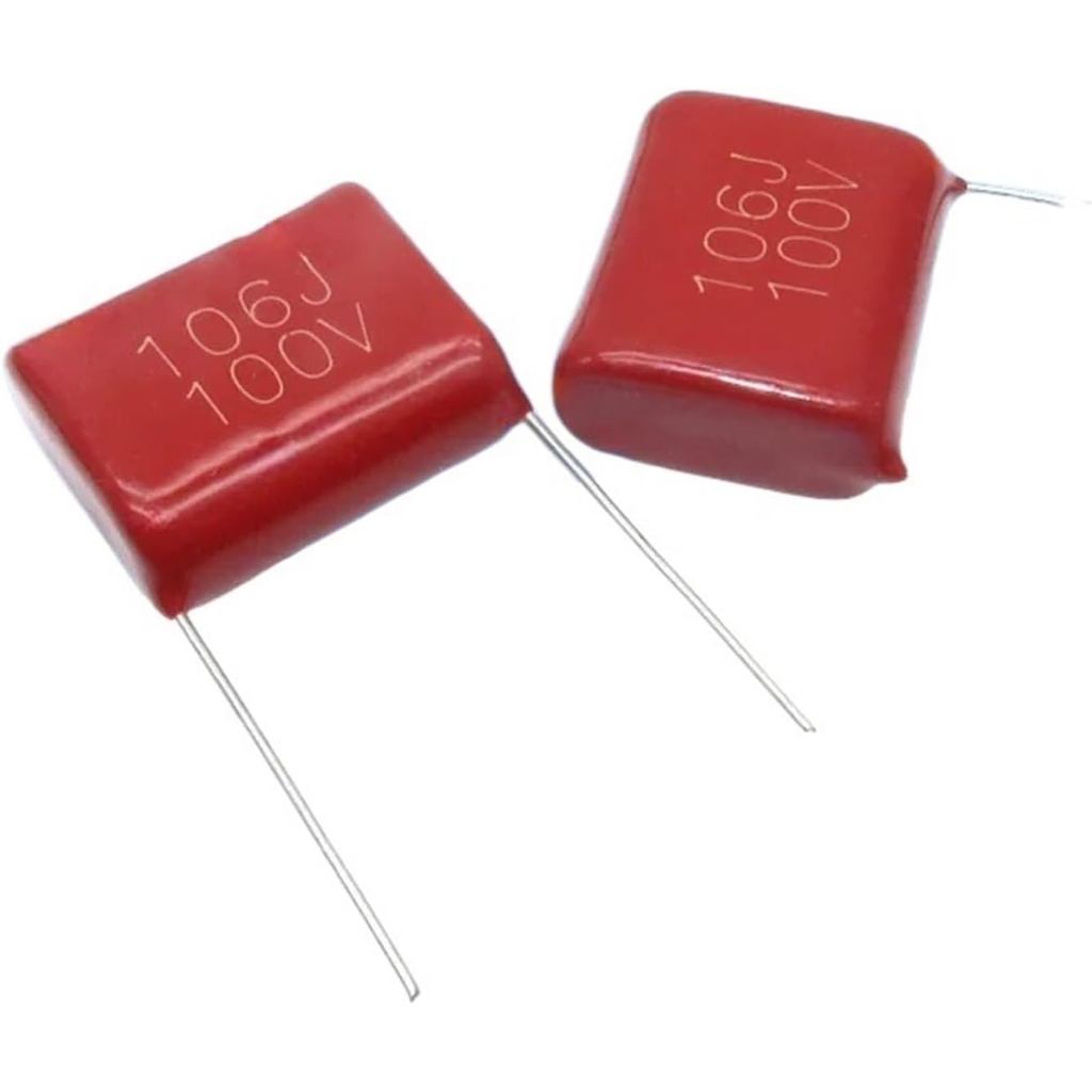 5PCS 100V 106J 10UF Pitch 22 มม.10000NF 100V 106 100V106J ตัวเก็บประจุฟิล์มโพรพิลีน