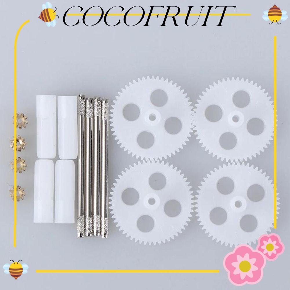 COCOFRUIT RC Quadcopter Drone อะไหล่,พลาสติกและทองแดงสีขาวเกียร์มอเตอร์เกียร์,ทนทานมอเตอร์เกียร์สําห