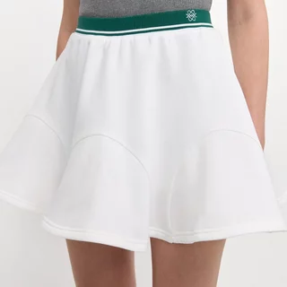 [Pomelo] กระโปรงทรงบานขอบสีตัดกัน / Contrast Trim Flare Skirt
