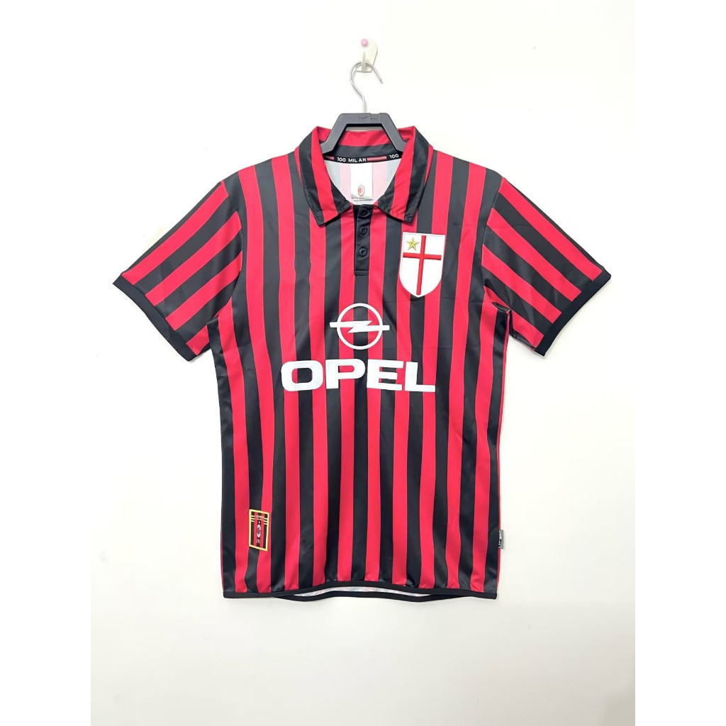 เสื้อย้อนยุคฟุตบอล Maldini แบบ Home Away