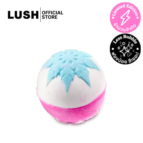 LUSH BATH BOMB บาธบอมบ์ SNOW Fairy BATH BOMB สำหรับ แช่น้ำ บำรุงผิว (CHRISTMAS EXCLUSIVE)