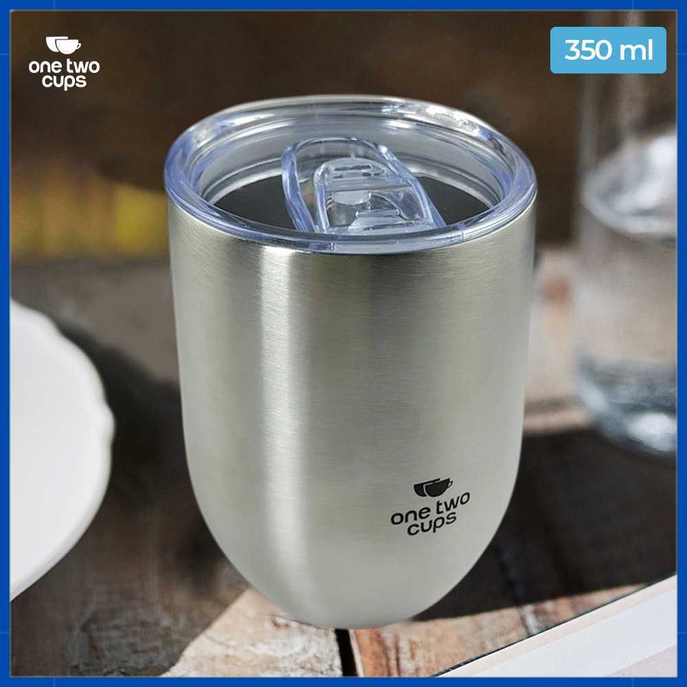 แก้วกาแฟ One Two Cups Egg Shaped Stainless Steel 350ml - TR-321