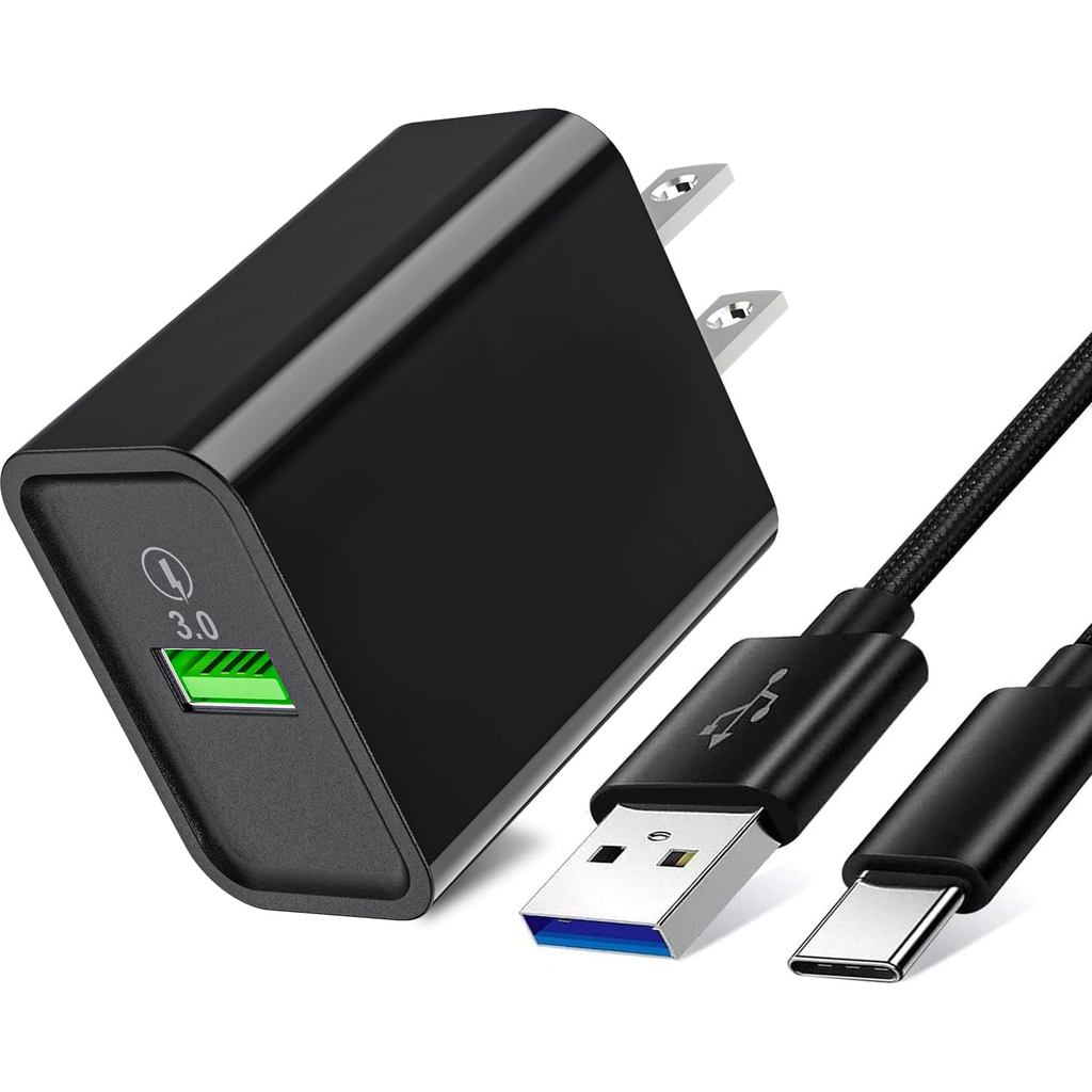 18W Quick Charge 3.0 Phone Charger for Moto G Power 2023 2022/G Stylus 2021,G Fast,G Play,G Pure,G7 