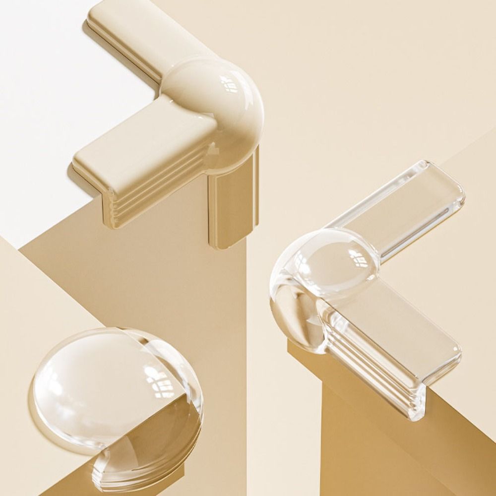 4/8Pcs Transparent Table Corner Covers Babyproofing Anticollision Furniture Corner Bumper Guards Dur